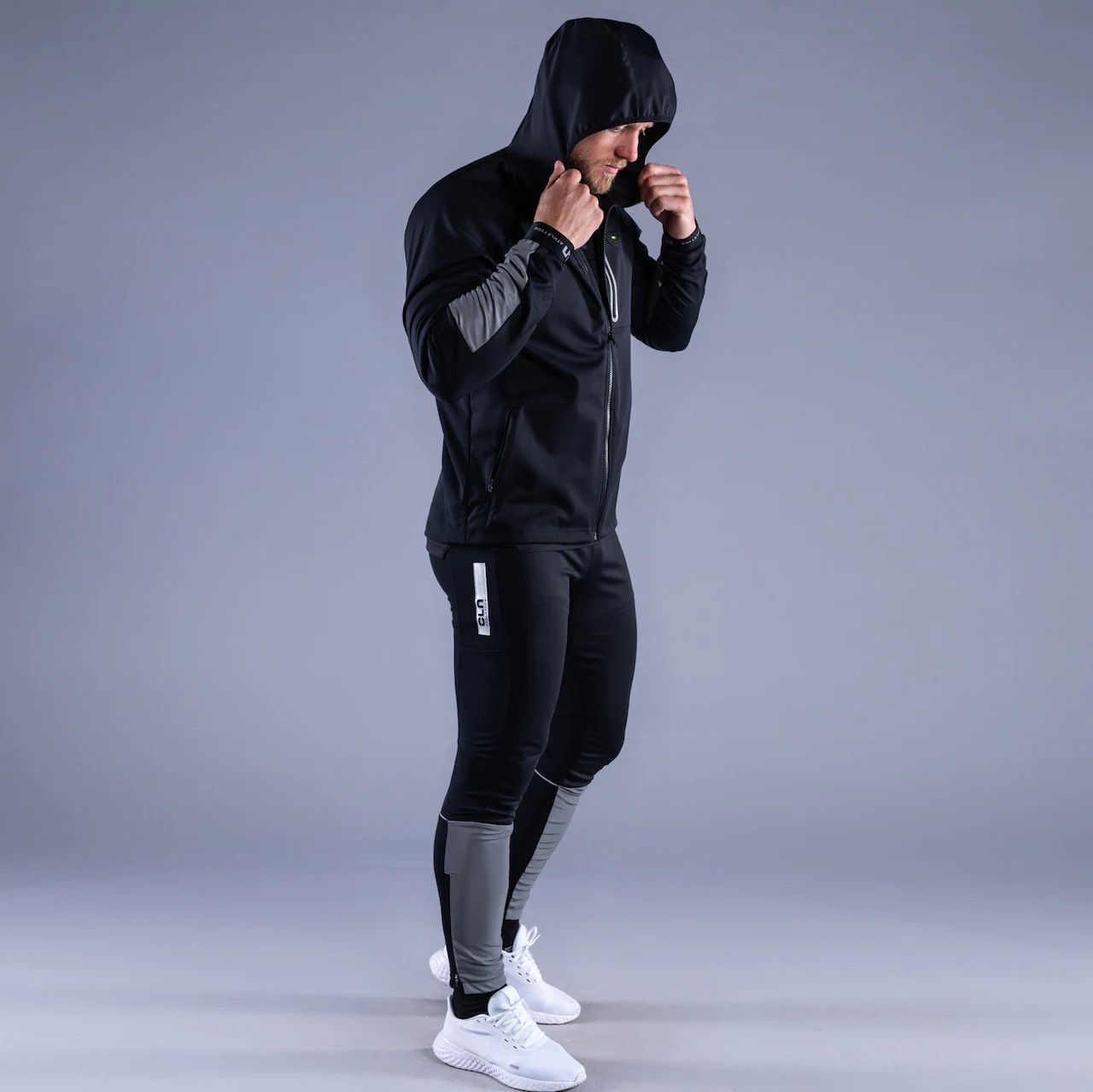 Jogger Jacket Reflex Men, Black