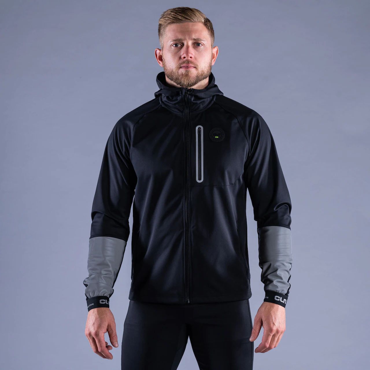 Jogger Jacket Reflex Men, Black