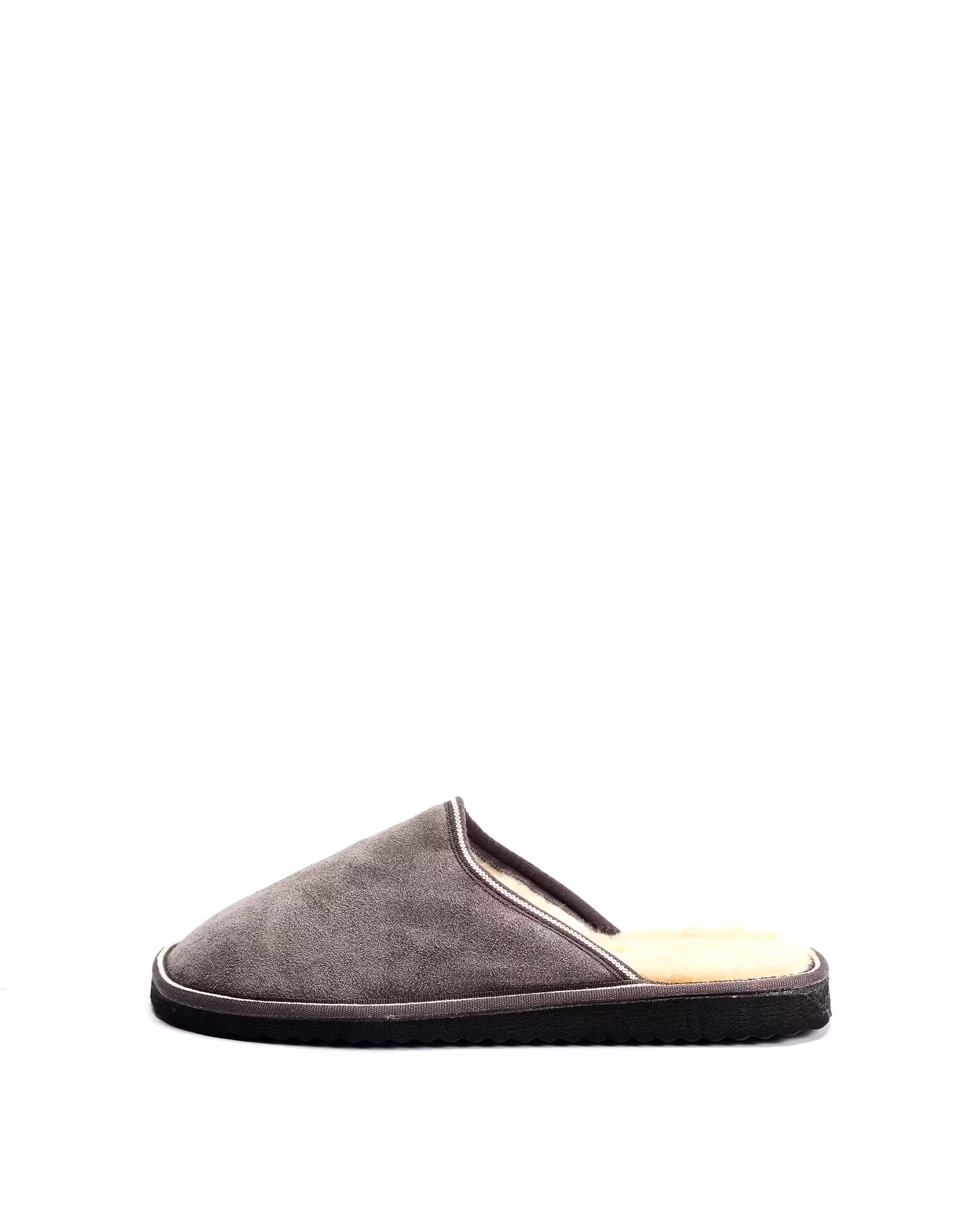 SÄLEN Fårskinn Slippers, Ljusgrå