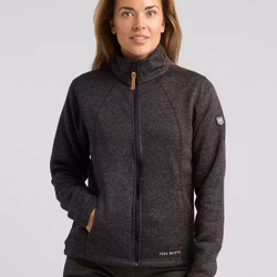 Flatfleece Jacka Dam - Svart  (XS-XXL)
