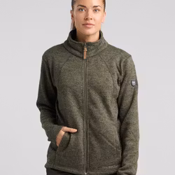 Flatfleece Jacka Dam - Dusty Olive (XS-4XL)
