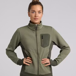 Jacka i Thermal® Stretch Dam, Grön