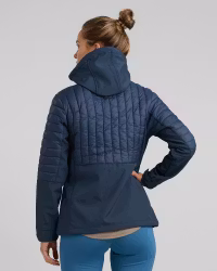 Jacket Softshell Dam, INK Blue
