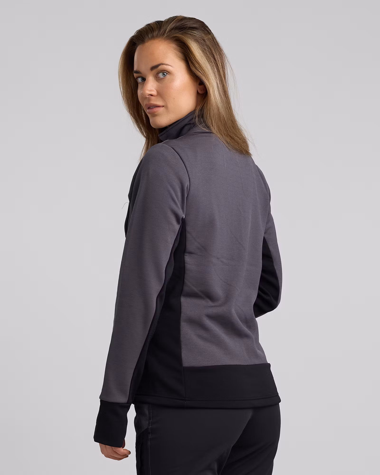 Jacka i Thermal® Stretch Dam, Mörkgrå