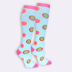 Dots-Auqa Stödstrumpa 11-14 mmHg Bomull