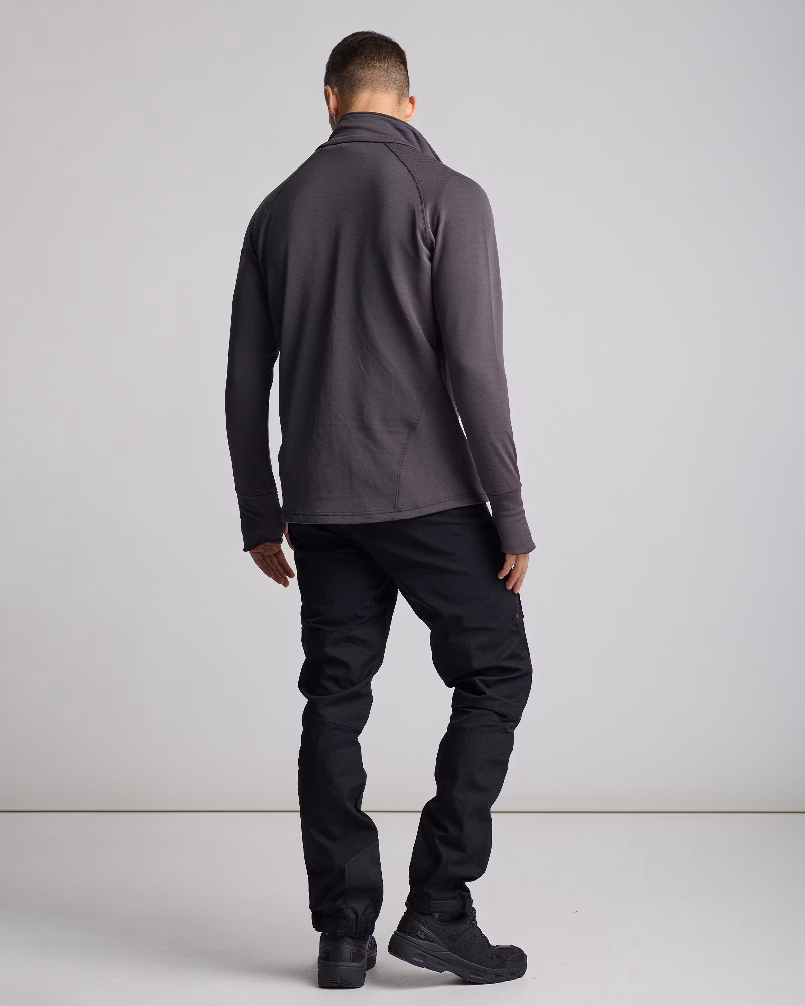 Mountain Trekking Thermal Power Stretch Jacka – Herr, Mörkgrå