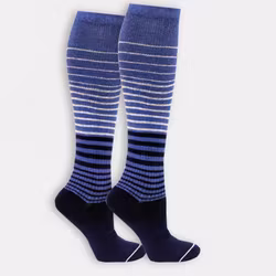 Stripes of Denim Stödstrumpa 11-14 mmHg Bomull