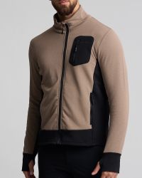 Thermal Stretch Performance Jacket Herr, Bark
