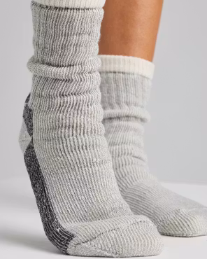 Frostbite Ullfrotté Sockor, 2par - Grå