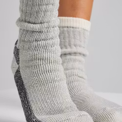 Kraftig Ullsocka, Grå 2-par