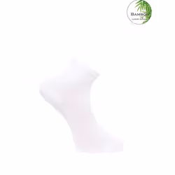 Super-Comfi Ankelstrumpa Bambu, Vit 5-par