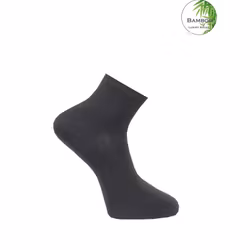 Super-Comfy Ankelstrumpa Bambu, Svart 5-Par