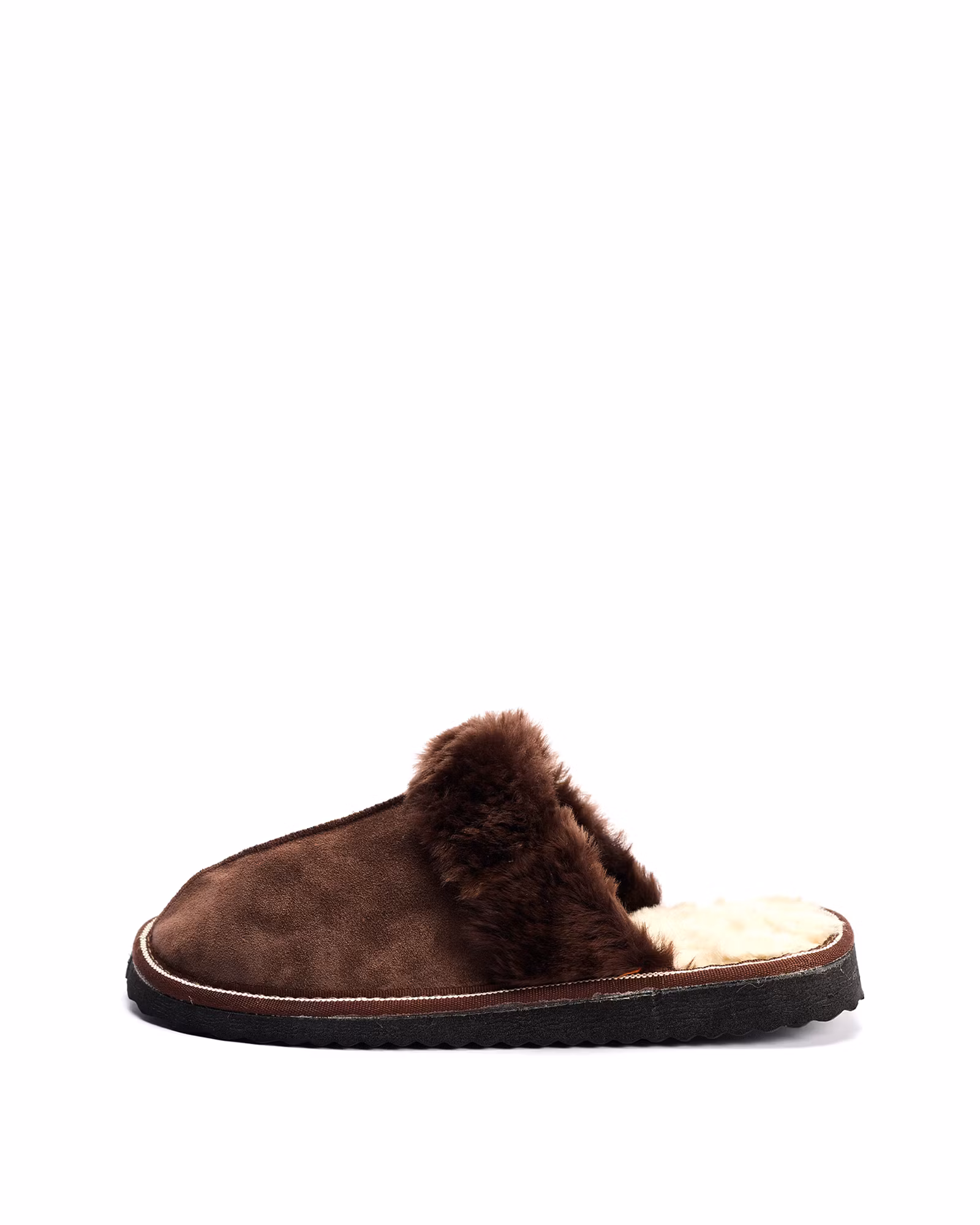 Fårskinn Slippers FJÄLL, Brown