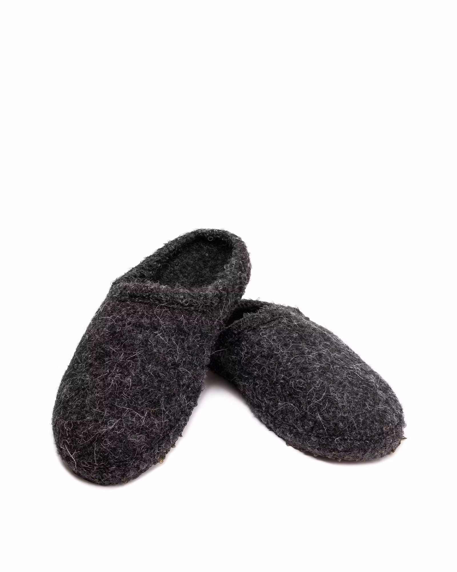 Tofflor Ulle Mohair Seamless, Dark Grey