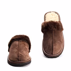 Fårskinn Slippers FJÄLL, Brown