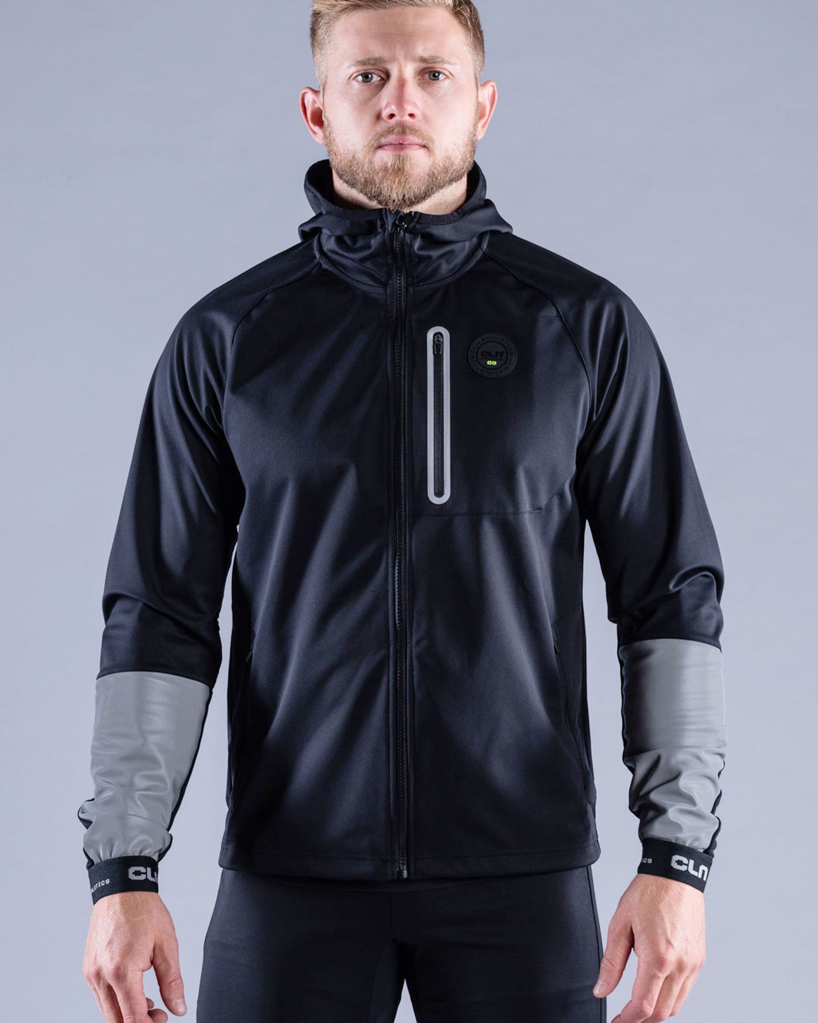 Jogger Jacket Reflex Men, Black