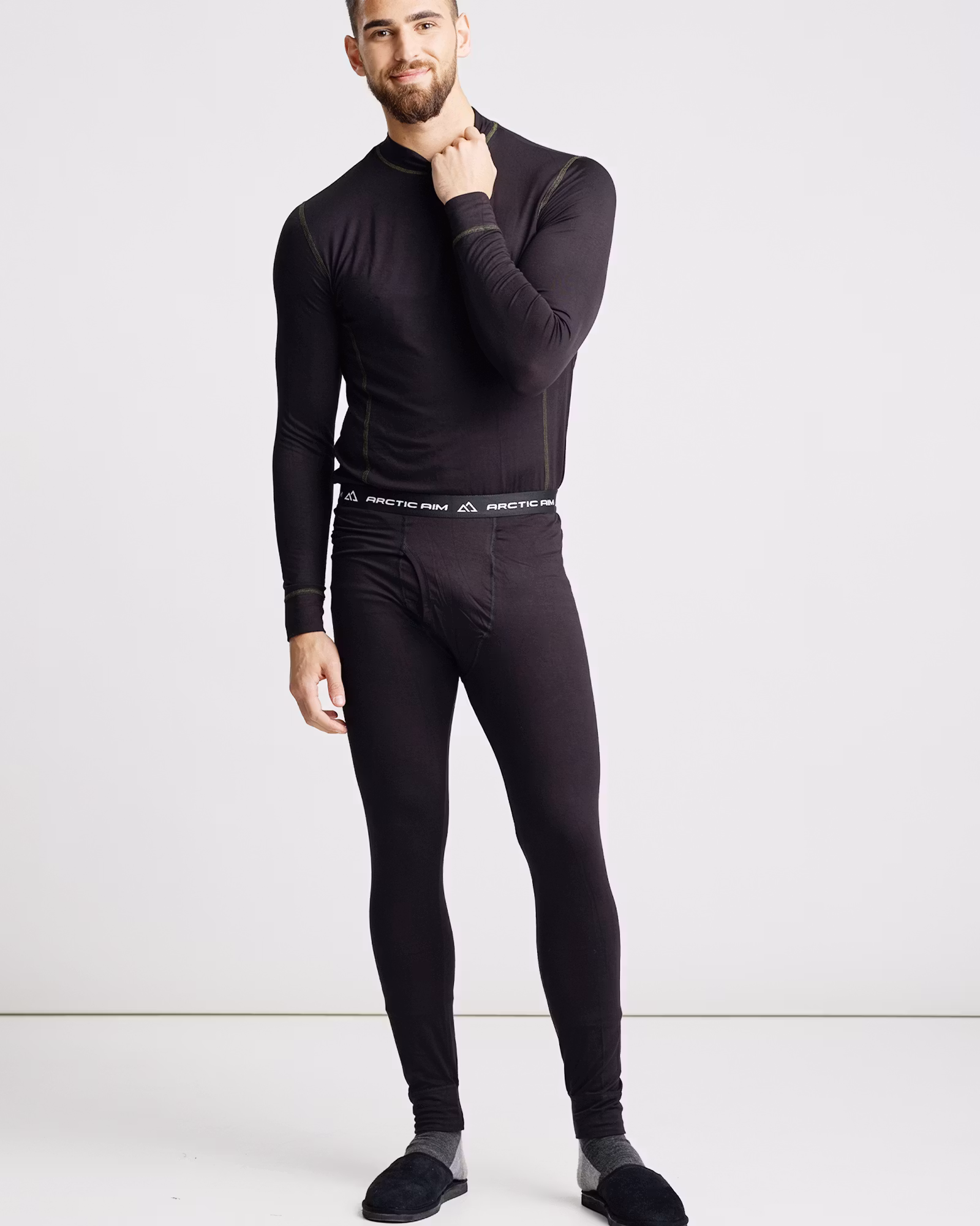 Underställ Bambu, Arctic Aim Herr, Black