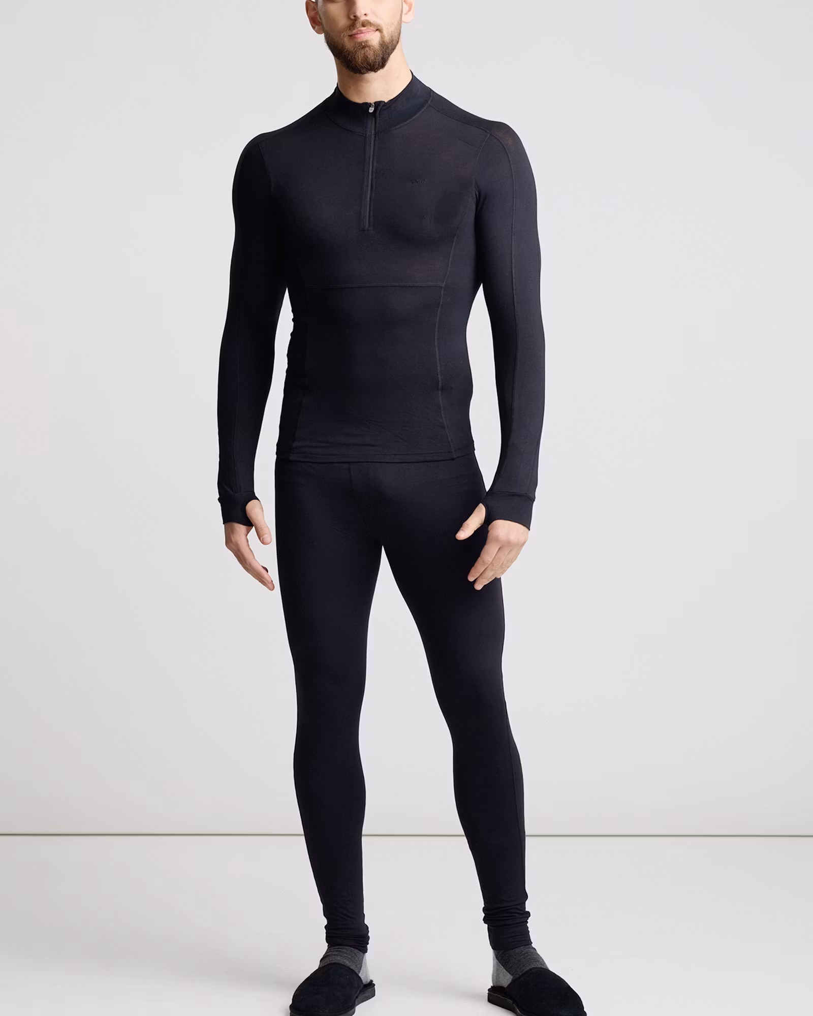 Underställ Bambu True North Herr, Black