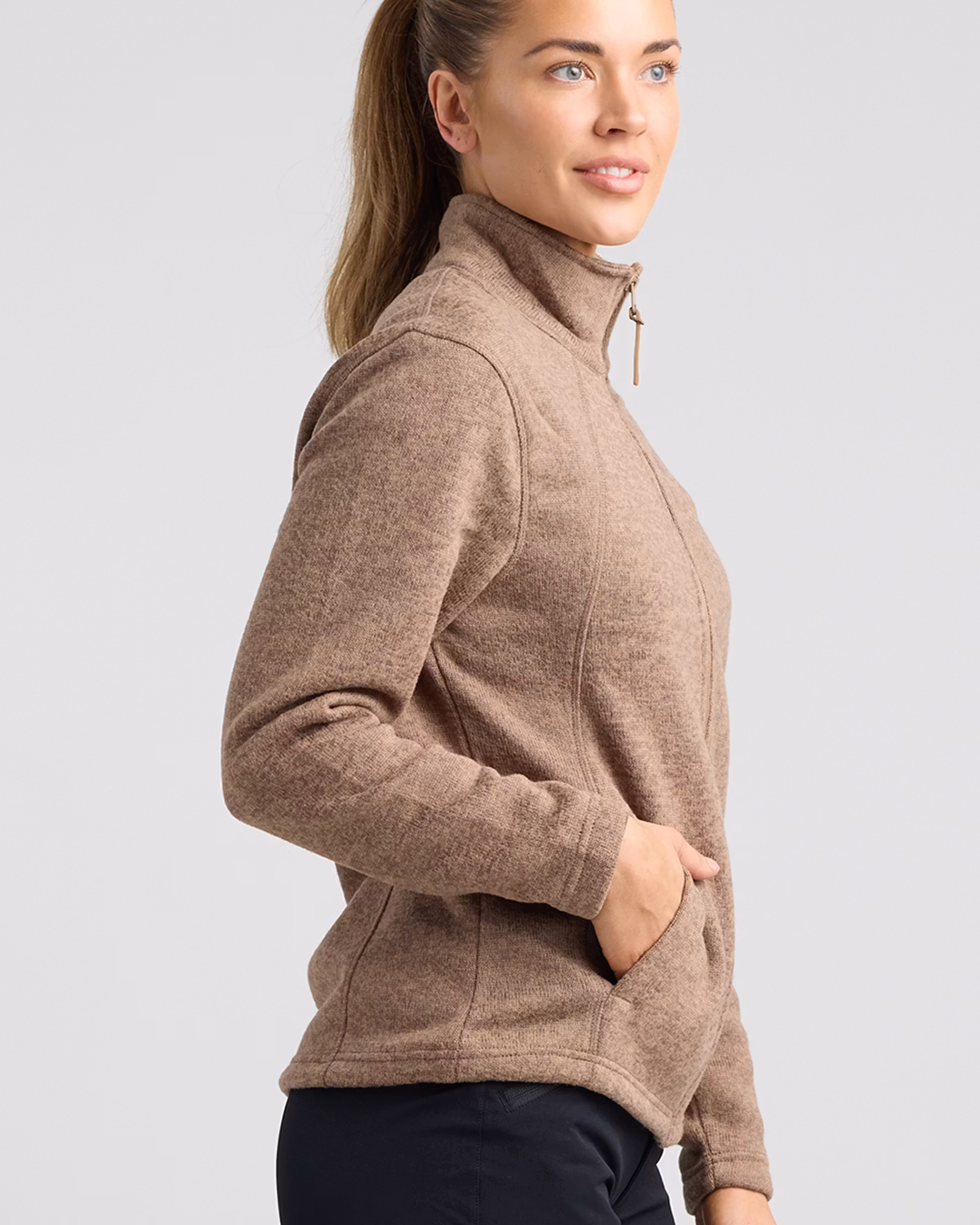 Flatfleece Jacka Dam Bark