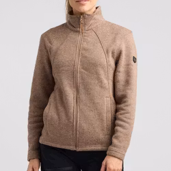 Flatfleece Jacka Dam - Bark (XS-XXL)
