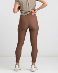 Ribbtights High Waist - Brun