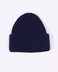 Ribbed Oversized Beanie, Marin