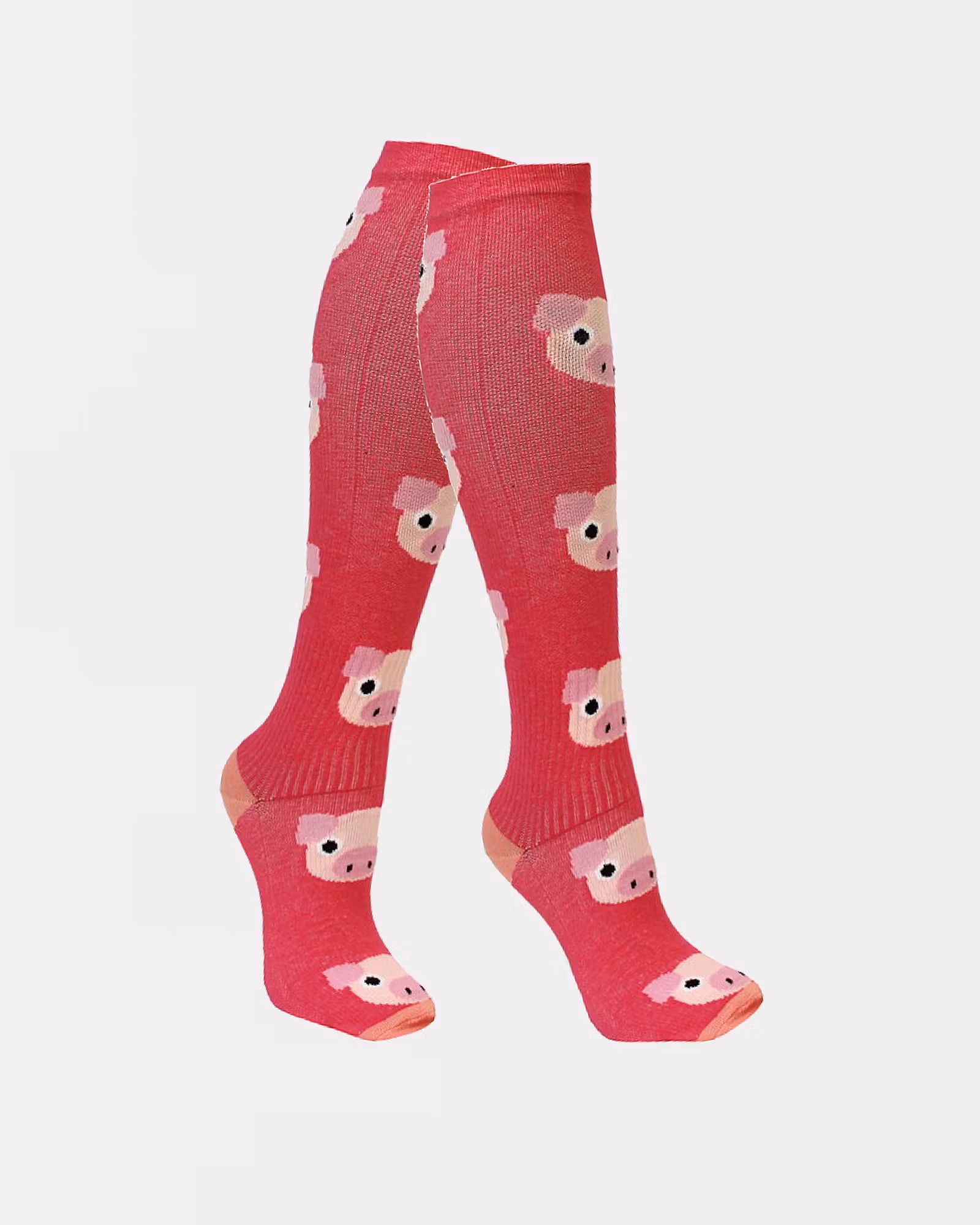 Piggy Cerise Stödstrumpa 11-14 mmHg Bomull