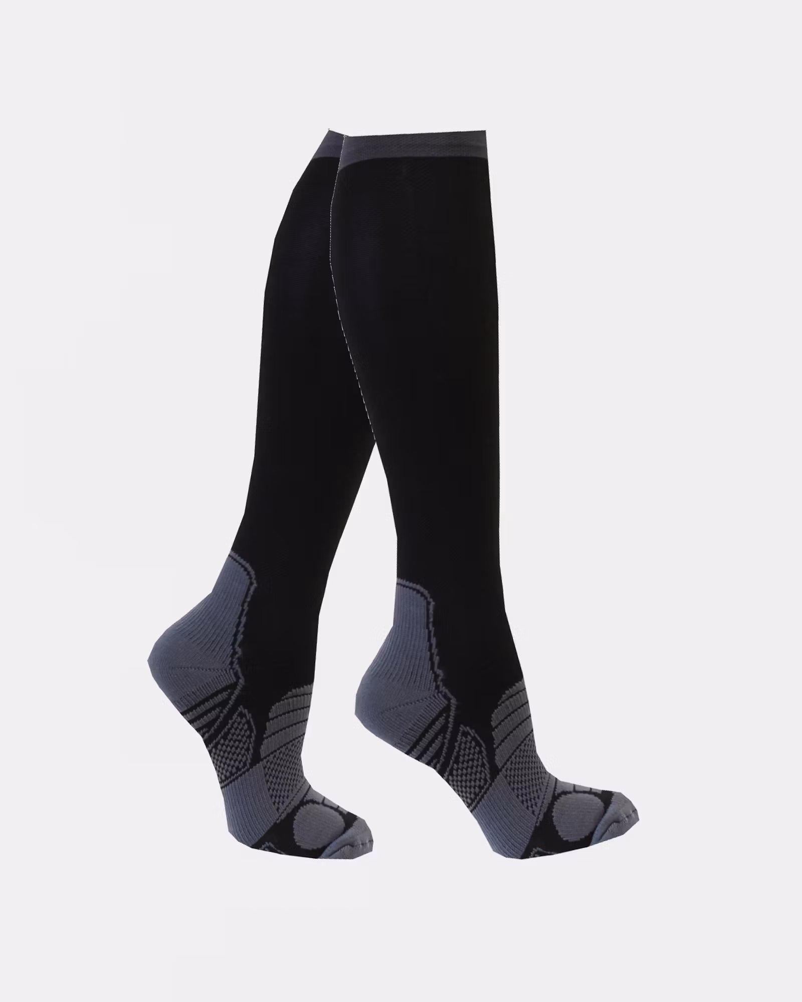 Sport Compression Socks Reflex, Svart 2-Pack