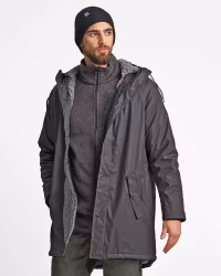 Fodrad Regnjacka Herr, Black