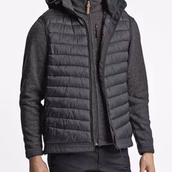 Väst Softshell-Hybrid Herr Black