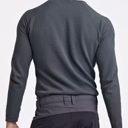 Stickad Tröja Cotton Herr – Iron