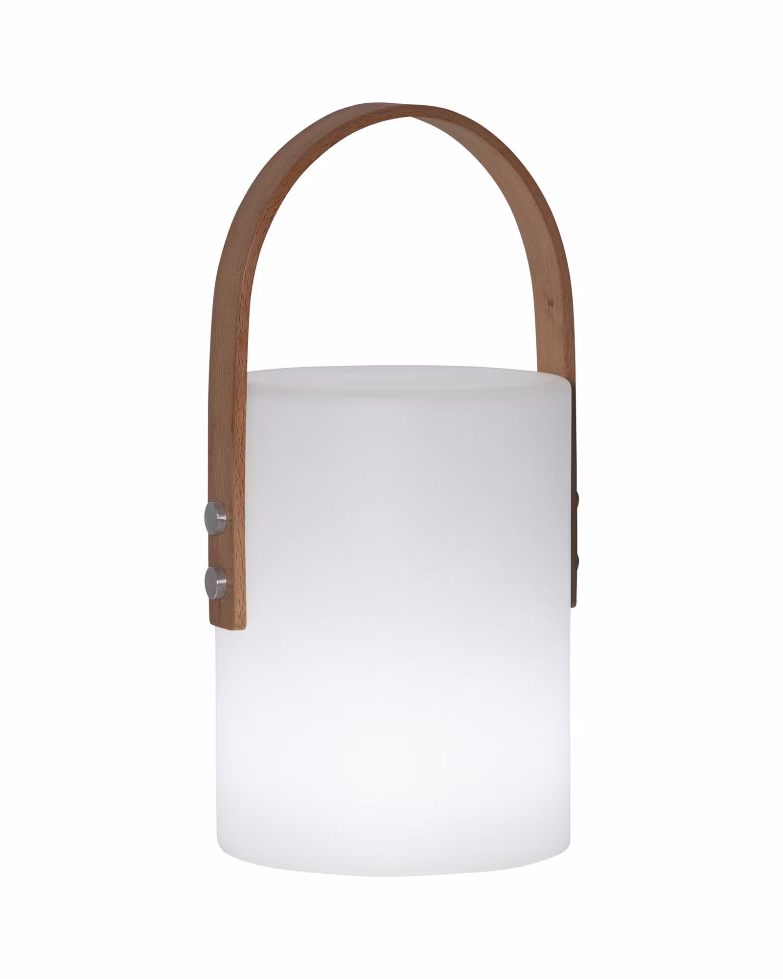 Portabel LED-Lykta Vit Höjd 34cm