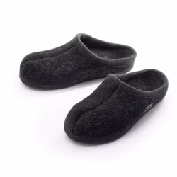 Tofflor Ulle Original, Anti-Slip Sula - Svartmelerad