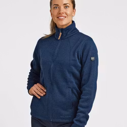 Flatfleece Jacka Dam - INK Blå (XS-5XL)