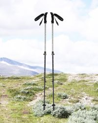 Gåstavar ALU Teleskop, Dk.Grey