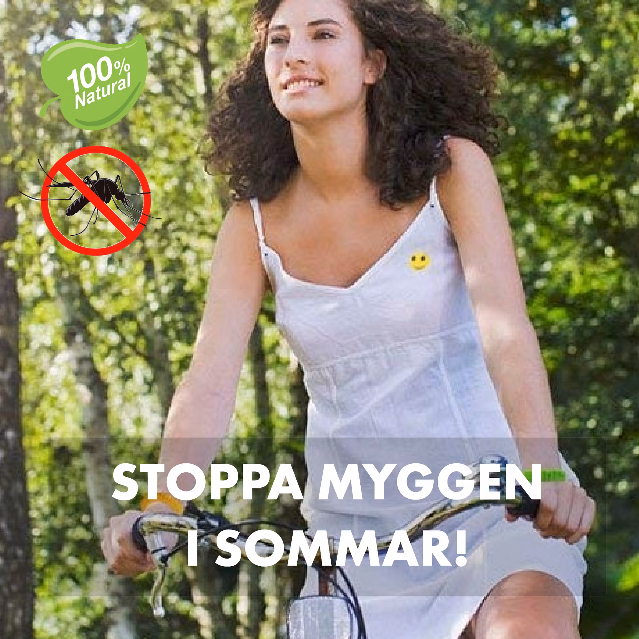 Anti-Mygg Märken, 100% Natural