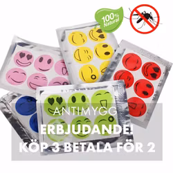 Anti-Mygg Märken, 100% Natural