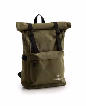 Ryggsäck 28L Roll Top – Vattenavvisande & Praktisk - Grön