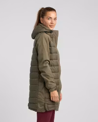 Long Jacket Softshell-Hybrid Dam, Tarmac