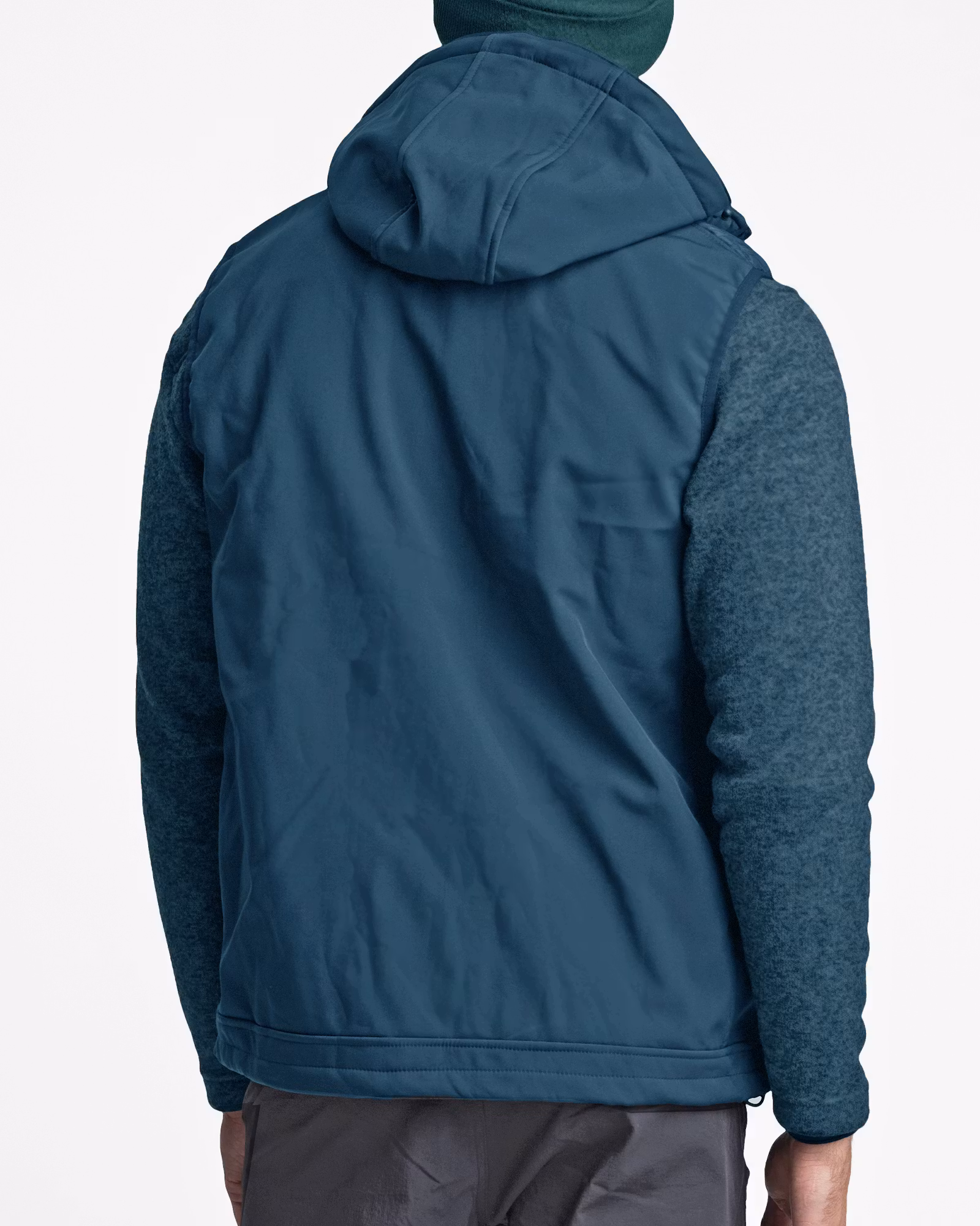 Softshell-Hybrid Jacka Herr Ink-Blue