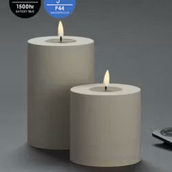Utomhus LED-Blockljuspaket Ø10cm - Set av 2st