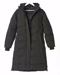 Vinterkappa Dam, Svart – Värmande vinterkappa med Aqua-Tex