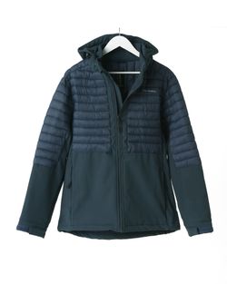 Softshell-Hybrid Jacka Herr Ink-Blue