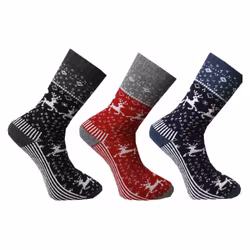 Ullfrotté Sockor, 3pack Renar | Varm, Mjuk & Komfortabel