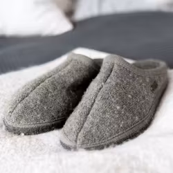 Tofflor Ulle Original, Anti-Slip Sula - Ljusgrå