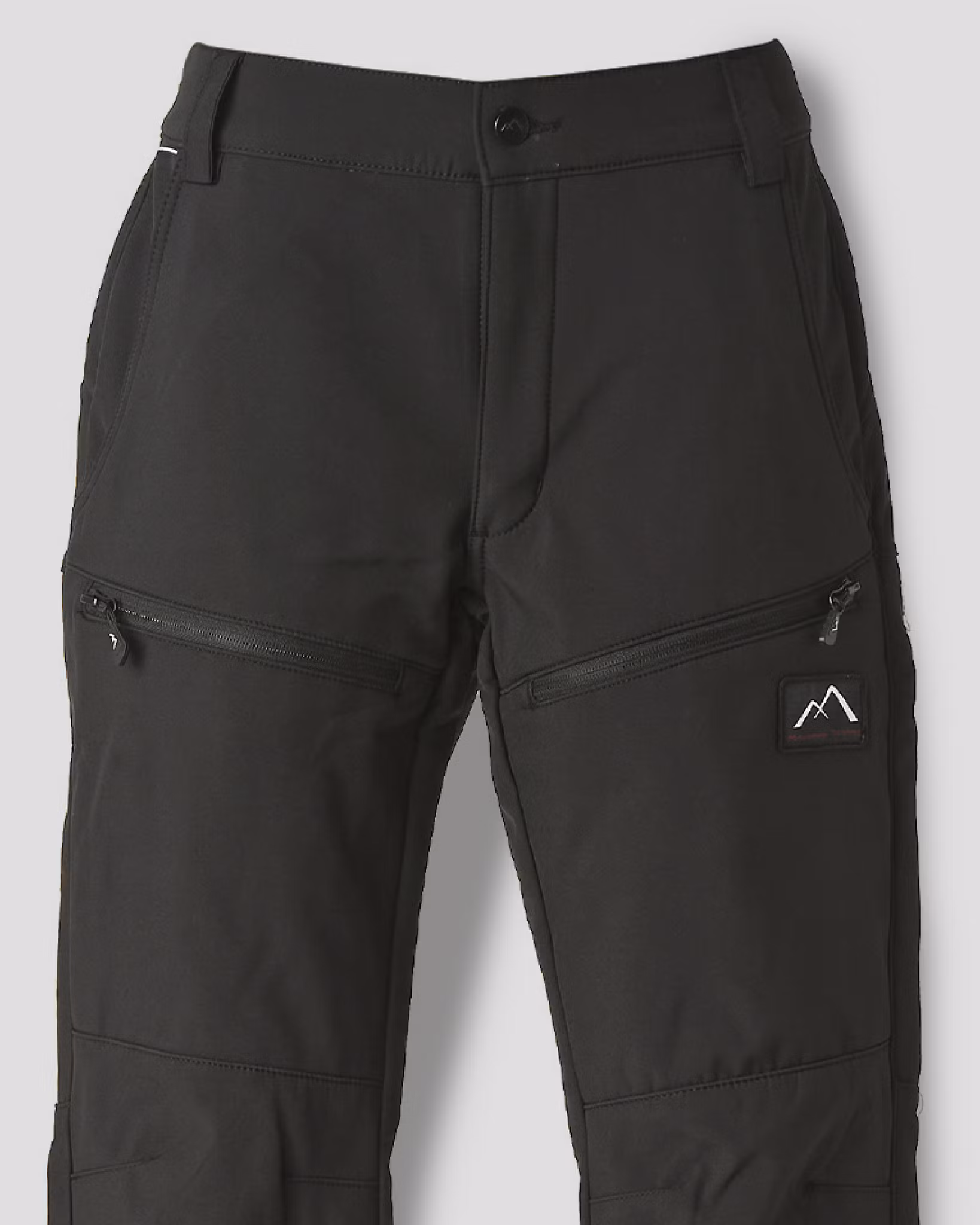 Ski-Pants Softshell, 8H22 Herr Svart – Värmande och vattentåliga vinterbyxor