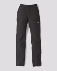 Ski-Pants Softshell, 8H22 Herr Svart – Värmande och vattentåliga vinterbyxor