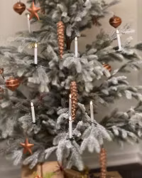 LED-Candles Juleljus White, 1fpk à 6st