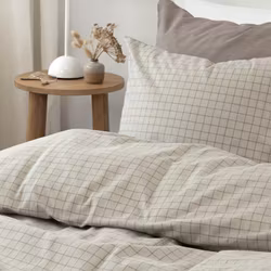 Påslakanset Flanell Birger, Greige