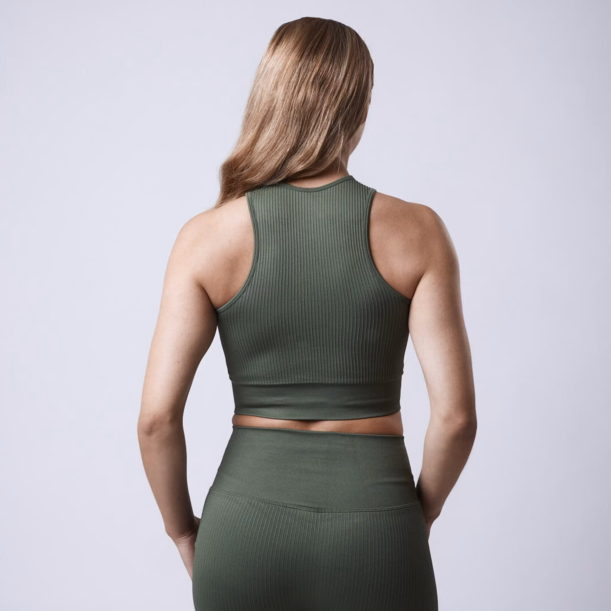 Sport Top Seamless LUMA Dam Green